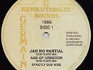 ** GERMAIN DUB PLATE INSTRUMENTAL 12in TUF DUBS TO CULTURAL ROOTS & SAM BRAMWELL
