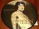 QUEEN QUEENS GOLD DOUBLE PICTURE DISC 10- INCH