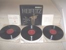 Heifetz Plays Bach Unaccompained Sonatas & Partitas RCA 3LP Box SetEx/Ex