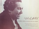 Gabriela Mistral Reading Her Own Poetry Vg Vg With Book Lp Record Latin