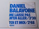 45 tours promo radio de Daniel Balavoine