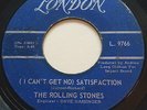60's The Rolling Stones SATISFACTION London 45  1st Canadian pressing