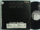AC/DC Back in Black PROMO LP ATLANTIC Masterdisk RL Timing Strip 1rst PRESSING