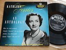 KATHLEEN FERRIER An Anthology rare 10 inch LP DECCA LW 5225 Handel Mahler Gluck