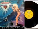 AGENTZ  stick to your guns  RARE Original LP dream records 1987 NEAR MINT 