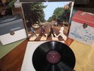 THE BEATLES Rare Vinyl Lp ABBEY ROAD Purple Capitol Label Stunning