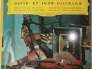 DAVID & IGOR OISTRAKH BACH VIVALDI BEETHOVEN 1st GERMAN STEREO DGG 138714 NM
