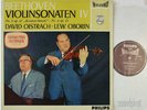OISTRAKH OBORIN BEETHOVEN VIOLIN SONATAS PHILIPS ED.1 HIFI STEREO 835153 AY NM