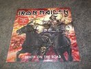 GENUINE FULLY SIGNED IRON MAIDEN DEATH ON THE ROAD 12in LP RECORD BRAND NEW