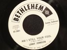 LENNY JOHNSON Am I Still Your Fool BETHLEHEM 2005 DJ  hear soundclip
