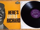 LITTLE RICHARD - HERE'S LITTLE RICHARD LP VINYL LONDON HA-0.2055 VG+ / VG+ RARE
