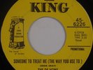 DE VONS: Someone To Treat Me KING DJ Promo Northern Soul VG+ Super HEAR