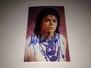 Photo Dédicacée Autograph Michael Jackson