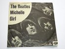 BEATLES - MICHELLE - 45 SINGLE 1966 DANISH PS ODEON VERY NICE COVER LISTEN