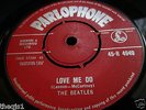 Beatles Love Me Do.Orig UK Parlophone  red label 7inch 45 quality copy Ex plus