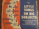 Little Songs on Big Subjects 1947 set of 2 RPM records PSA on Racial Tolerance