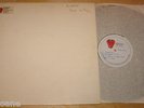 THE WHO   ROGER DALTREY   McVICAR  UK STRAWBERRY 1-SIDED 4-TRACK LP ACETATE 1980