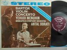 BARTOK / MENUHIN / DORATI: Violin Concerto / SR-90003 Livg Pres Audiophile / EX+