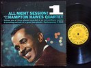 HAMPTON HAWES All Night Session, Vo.1 LP CONTEMPORARY C3545 US 1958 JAZZ DG MONO
