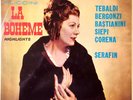 TULLIO SERAFIN / Puccini La Boheme Highlights/ Decca FFSS WBg ED1 SXL 2248 2G/5G