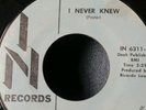 i never knew  eddie foster on in records