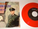 ELVIS PRESLEY   A BIG HUNK O' LOVE   7-INCH RED COLORED VINYL 45 & PIC SL ROCK