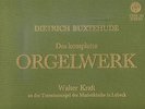 8 LP Kassette VXDS 103 Dietrich Buxtehude Das komplette Orgelwerk Walter Kraft