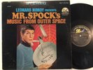 LEONARD NIMOY - Mr. Spock's Music From Outer Space - DOT // VG+ Signed