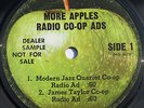 RARE Beatles 45 – MORE APPLES RADIO CO-OP ADS – James Taylor APPLE DJ Promo