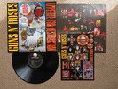 GUNS N' ROSES, APPETITE FOR DESTRUCTION, WITH STICKER SHEET GEFFEN RECORDS