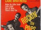THE LANE BROTHERS: Rockin’ the Pops WAKE UP Rockabilly RCA 45 EP w/ PS VG++
