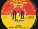 SONNY BOY WILLIAMSON - Help Me - Orig UK Pye International VINYL 7