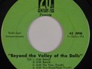 BEYOND VALLEY OF THE DOLLS: Radio Spots OST Soundtrack PROMO ONLY 20th 45 Fox
