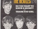 THE BEATLES - DO YOU WANT TO KNOW A SECRET (VEE JAY 587) VJ PS SLEEVE NICE