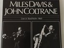 Miles Davis @John Coltrane. Live In Stockholm 1960. Double LP