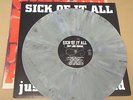 SICK OF IT ALL Just Look Around LP 1999 KINGfisher Reissue Grey Wax NYHC Madball