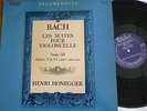 HENRI HONEGGER / BACH suites for cello nos 5 & 6 / VALOIS