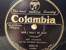Art Gillham Southland Syncopators NOW I WON'T BE BLUE 1927 jazz COLUMBIA 1253-D