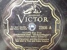 Leo Reisman, Fred & Adele Astaire vox HOOPS / WHITE HEAT 1932 Victor 22836  E