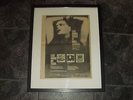 Lou Reed-Rock n roll animal-Rare Original 1974 poster Ad Framed ready for wall