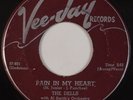 THE DELLS: Pain in my Heart USA VEE JAY R&B Doo Wop VJ 258 Rare 45