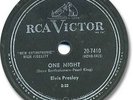 Rare 1959 ELVIS PRESLEY Rock'n Roll 78 RPM Record. One Night/I Got Stung