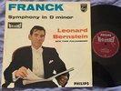 FRANCK - Symphony in D minor BERNSTEIN Philips HiFi Stereo Holland LP ED1 NM