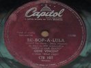 GENE VINCENT & BLUE CAPS 1956  Be Bop a Lula/Jezebel 10” 78 RPM RARE BRAZIL