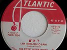 SWEET INSPIRATIONS  Why (Am I Treated So Bad)/ I Don't Want .. 2-sider PROMO EX