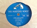 1957 Elvis Presley 78 - Lawdy Miss Clawdy / Trying To Get To You - HMV Label