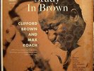 CLIFFORD BROWN MAX ROACH Study In Brown EMARCY DRUMMER LABEL DEEP GROOVE LP