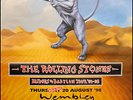 Original litho-printed Rolling Stones Bridges to Babylon tour poster 60
