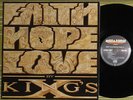 KING'S X, FAITH HOPE LOVE BY KING'S X, LP 1990 GERMANY EX-/VG WITH INNER SLEEVE