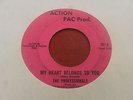 Very Rare Northern Soul 45 The Professionals My Heart Belongs To You SVG+